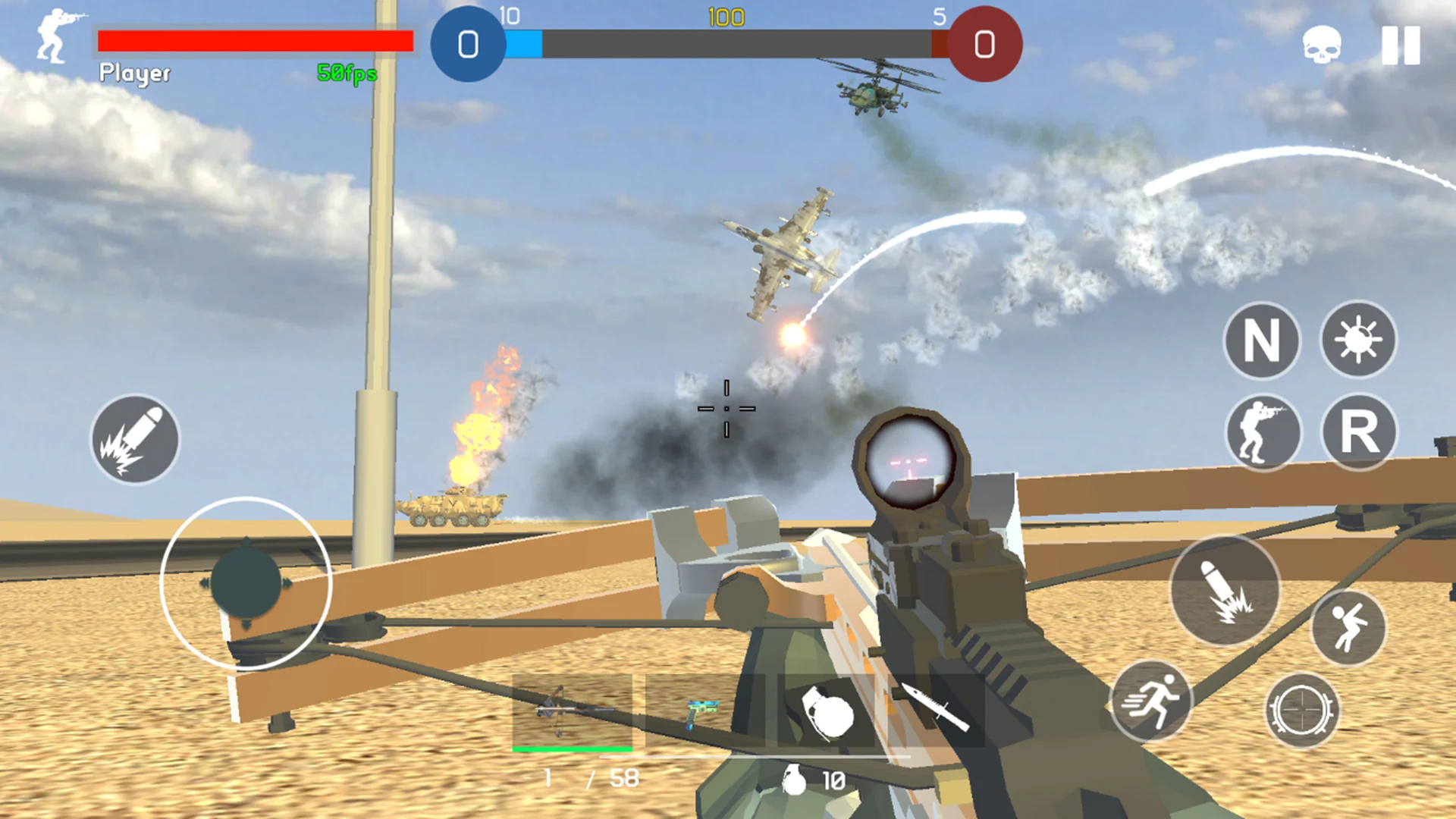 Warfield1991:Modern War Game screenshot